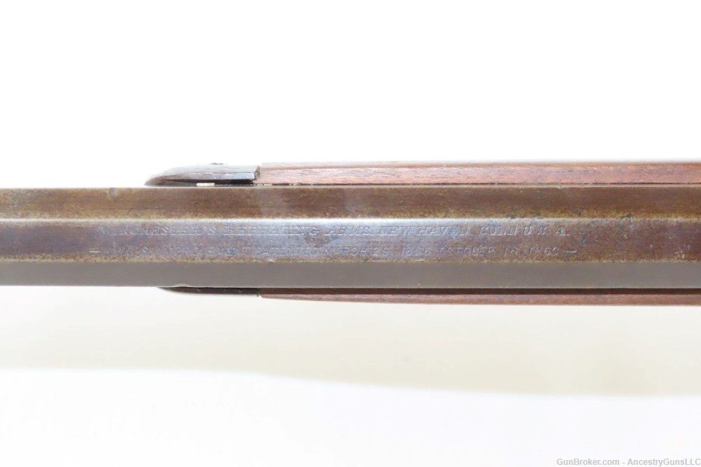 1899 Scarce WINCHESTER Model 1873 .22 Short Caliber LEVER ACTION Rifle C&R -img-8