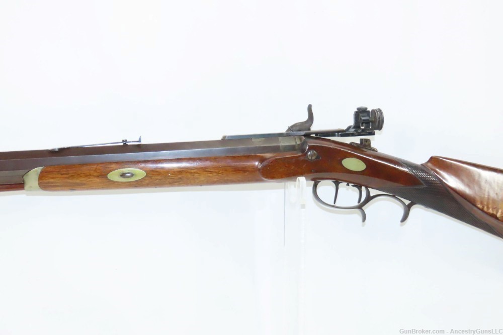 Antique JOHN WURFFLEIN .415 Caliber Percussion TARGET Rifle Schuetzen Phila-img-14