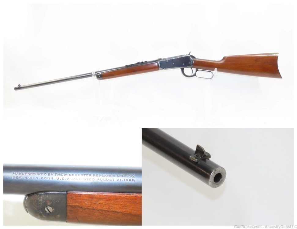 c1920 mfr. WINCHESTER Model 94 .30-30 WCF Lever Action Rifle C&R ½ Magazine-img-0