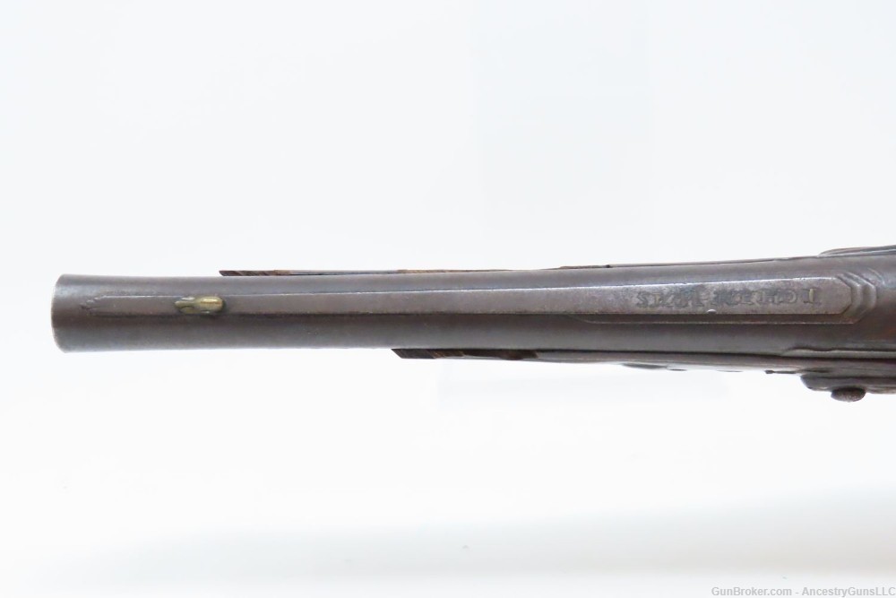 c1710 VIENNA, AUSTRIAN Antique JOHAN WAS in Wien Belt Pistol .50 Caliber   -img-13