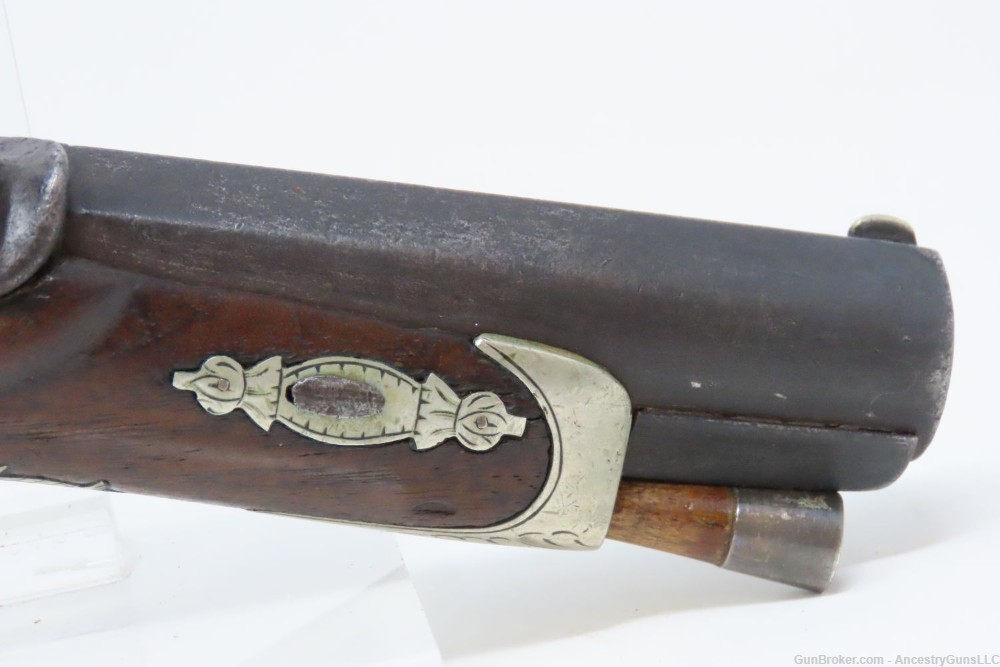 ENGRAVED Antique HENRY DERINGER c. 1850s .48 CALIBER Percussion BELT Pistol-img-4