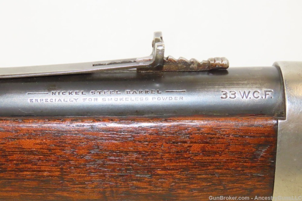 1907 WINCHESTER Takedown Model 1886 LIGHT WEIGHT Lever Action C&R RIFLE .33-img-5