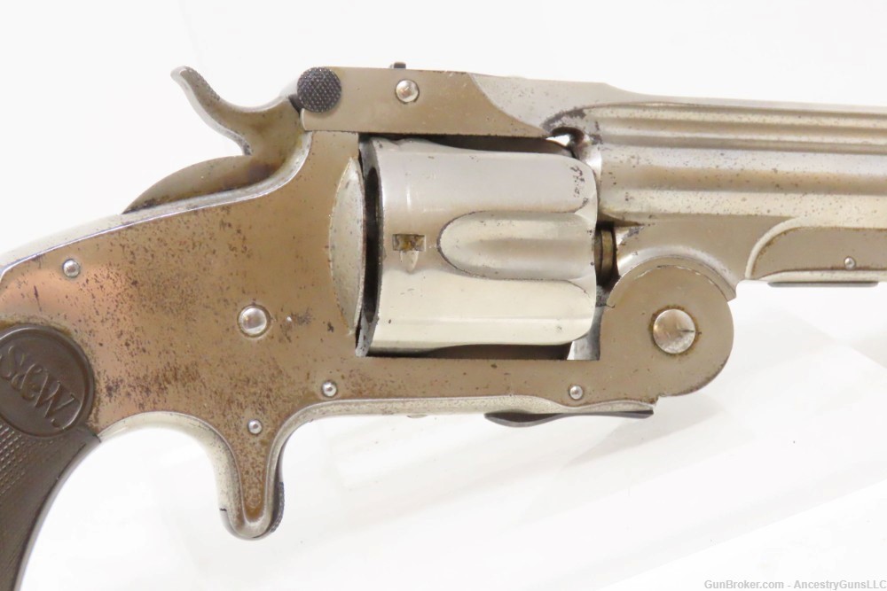 Antique SMITH & WESSON 1st Model “BABY RUSSIAN” .38 S&W Caliber Revolver   -img-20