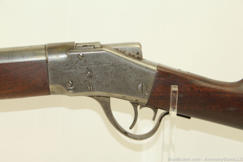 RARE SHARPS Model 1878 BORCHARDT “SPORTING” Rifle-img-4