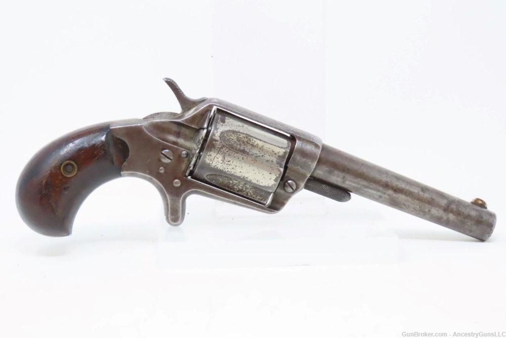 Antique COLT NEW LINE .38 Cal. ETCHED PANEL Pocket Revolver w/4-INCH BARREL-img-16