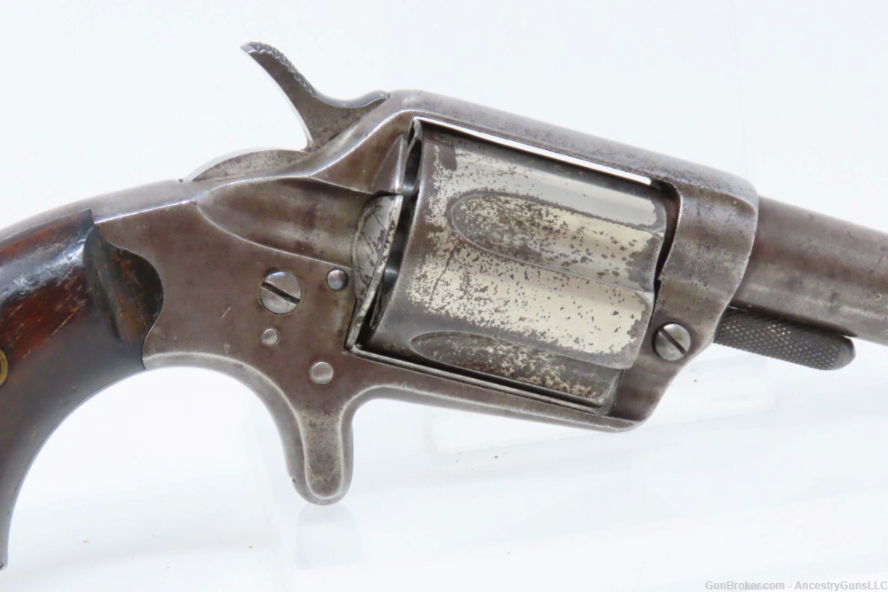 Antique COLT NEW LINE .38 Cal. ETCHED PANEL Pocket Revolver w/4-INCH BARREL-img-18