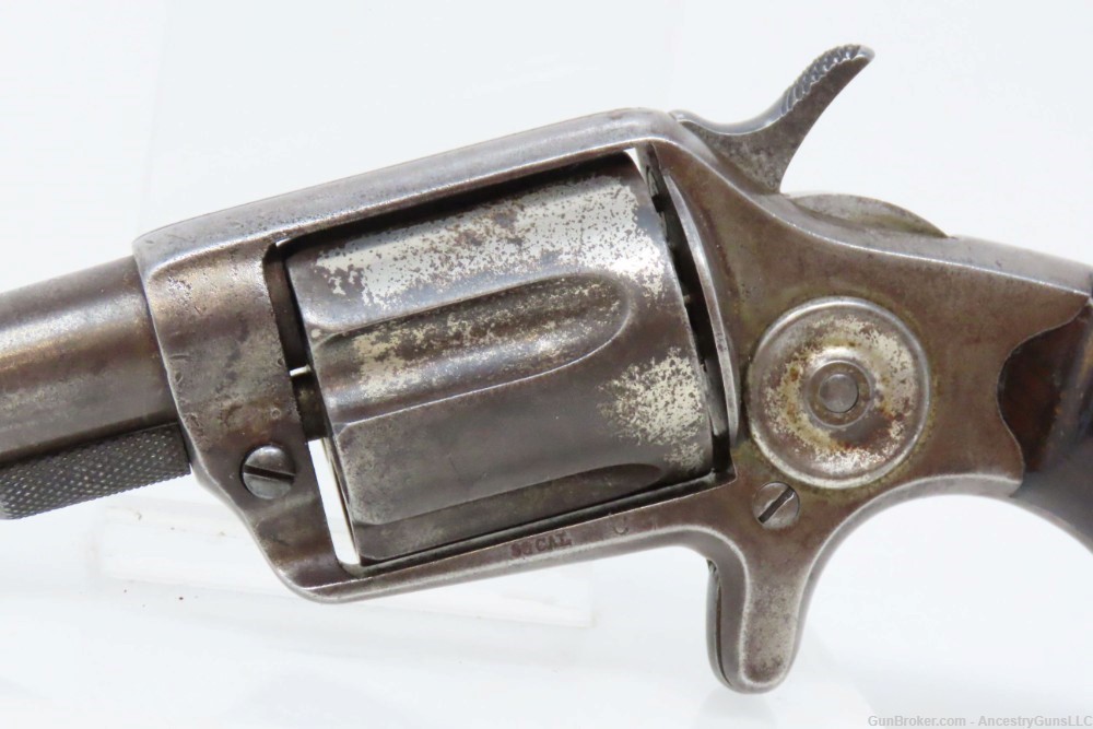 Antique COLT NEW LINE .38 Cal. ETCHED PANEL Pocket Revolver w/4-INCH BARREL-img-3