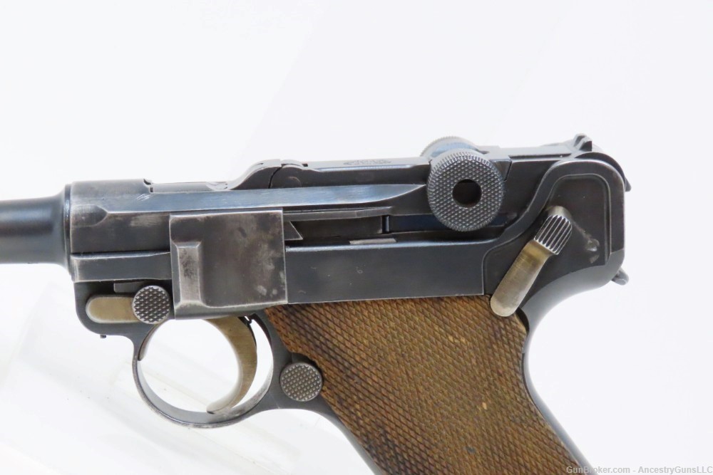 Iconic Post-WORLD WAR I Era DWM 7.65mm c1920 mfr. GERMAN LUGER C&R Pistol-img-4