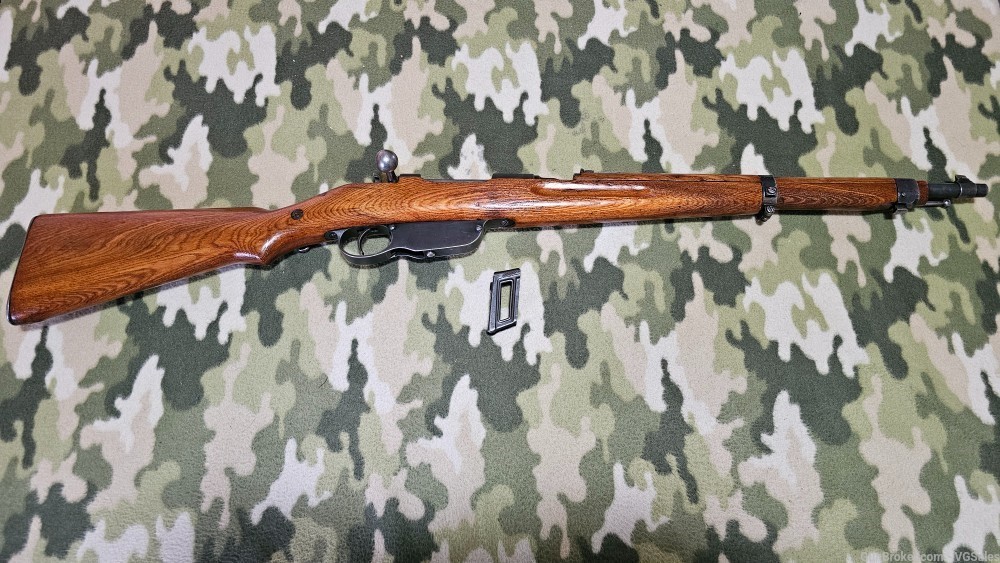 Steyr M95 Stutzen 8x56R Straight-Pull Excellent Matching M95/30 Carbine-img-0