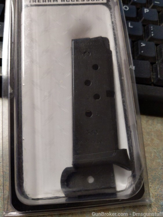 Ruger factory LCP 6rd magazine w/ extension 90333-img-0