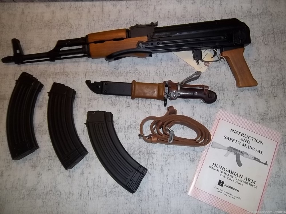 Kassnar FEG Hungarian AKM AK-47 7.62x39 PRE BAN Folding Rifle 99%+ IN BOX-img-20