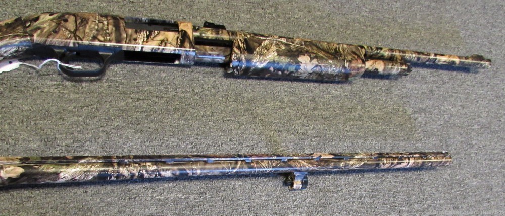 Mossberg 500 20 GA shotgun with shot barrel and slug barrel-img-6