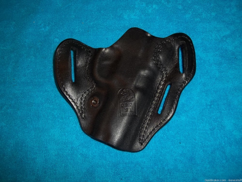 Desantis TOP COP L/H Dual Cant Leather Holster Smith Wesson 5903 5924 915 -img-8