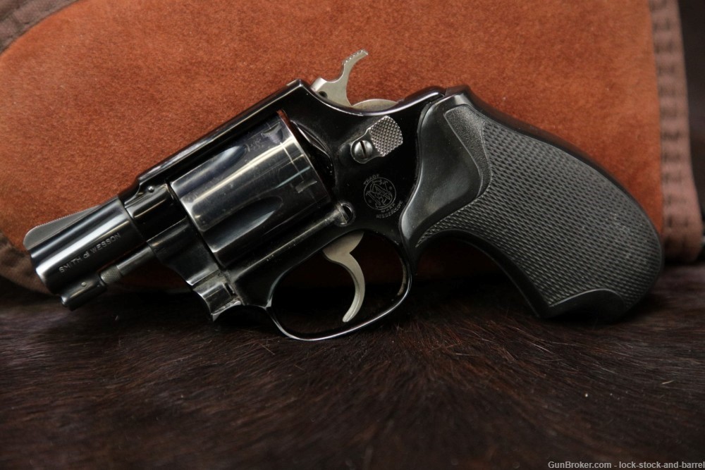Smith & Wesson S&W Model 37 Airweight .38 Spl 2" SA/DA Revolver 1971-72 C&R-img-3