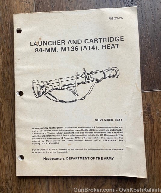 M136 Launcher 84-MM AT4 Book-img-0