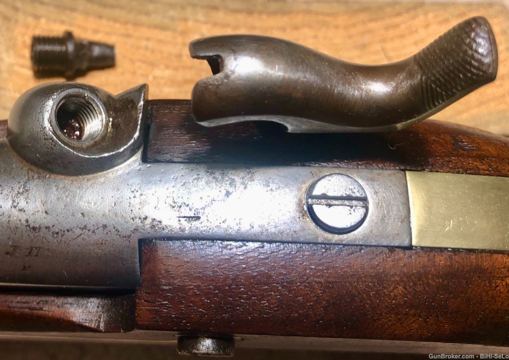 D9 US 1842 .54 Cavalry Pistol, H.ASTON 1850, Very Good, Shooter,......$ 700-img-9