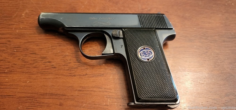 WALTHER MODEL 8 25ACP 1ST VARIATION MFG 1920-img-1