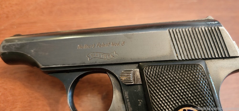 WALTHER MODEL 8 25ACP 1ST VARIATION MFG 1920-img-3