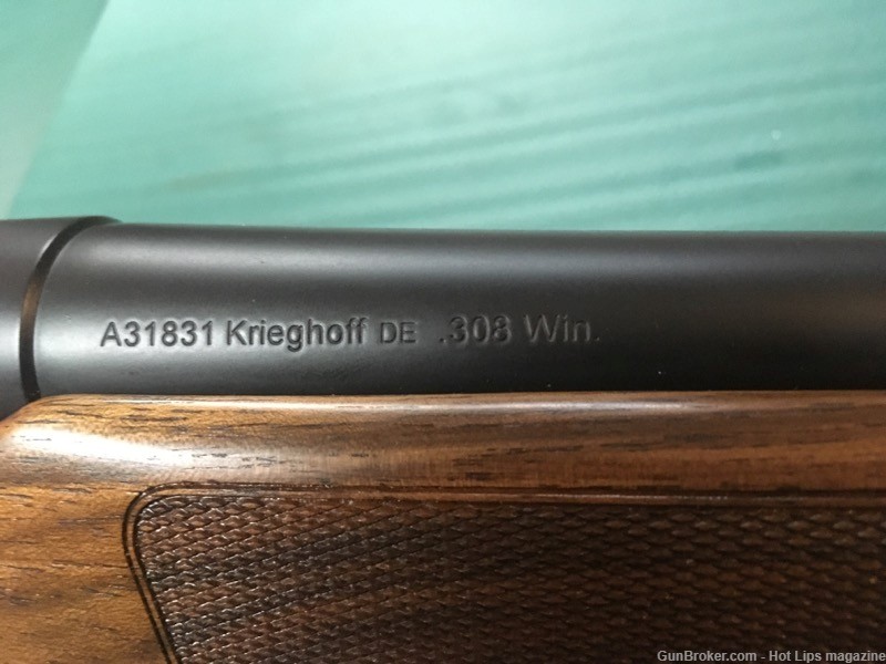 Krieghoff Semprio .308 take down pump rifle with Swarvoski scope-img-6