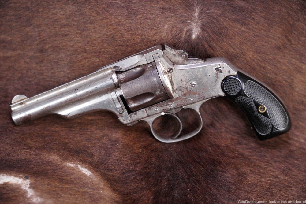 Merwin & Hulbert Medium Frame .38 S&W 3.5" Folding Hammer Revolver Antique-img-3