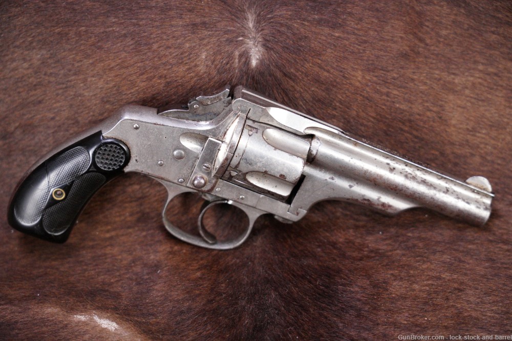 Merwin & Hulbert Medium Frame .38 S&W 3.5" Folding Hammer Revolver Antique-img-2