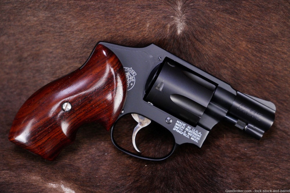 Smith & Wesson S&W Model 442 AirWeight .38 SPL 2" DAO Revolver, MFD 1993-img-2