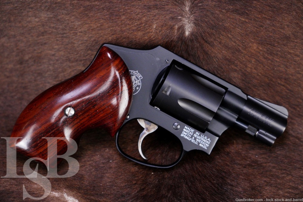 Smith & Wesson S&W Model 442 AirWeight .38 SPL 2" DAO Revolver, MFD 1993-img-0