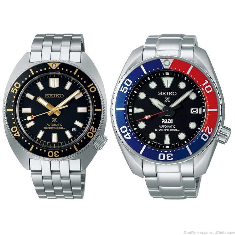 SEIKO PROSPEX SBDC173 & PADI SPB181J1 Automatic Japanese Diver Watches-img-0