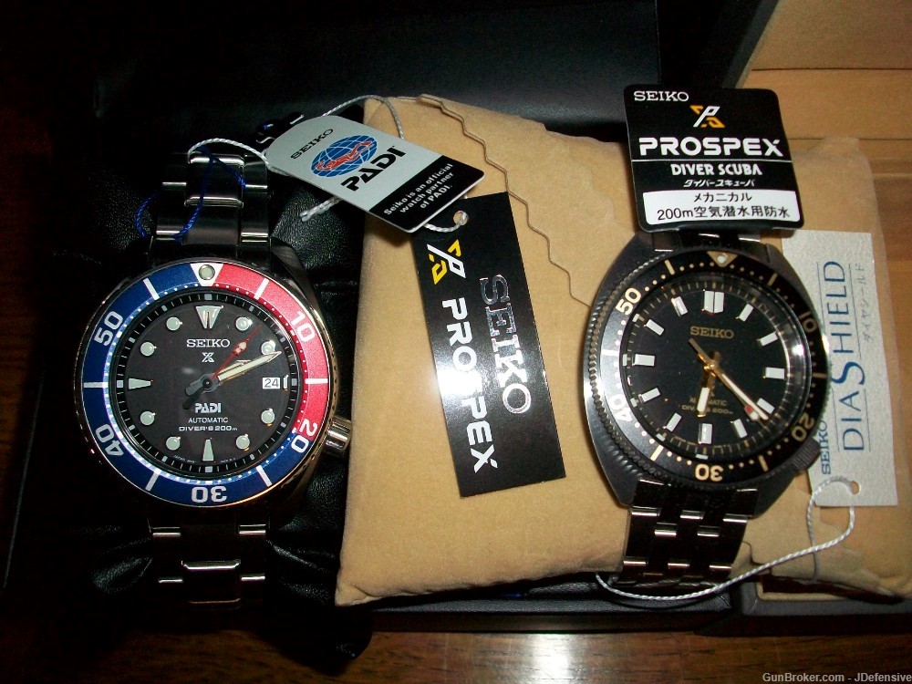 SEIKO PROSPEX SBDC173 & PADI SPB181J1 Automatic Japanese Diver Watches-img-4