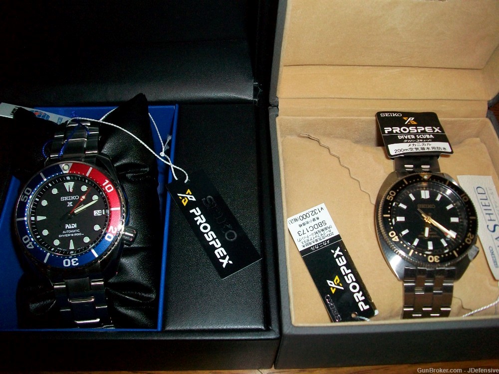 SEIKO PROSPEX SBDC173 & PADI SPB181J1 Automatic Japanese Diver Watches-img-3