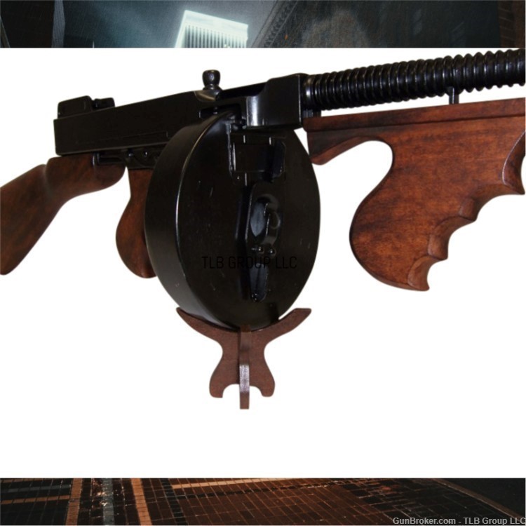 Denix Replica Thompson M1928 Submachine Gun Non-Firing New-img-4