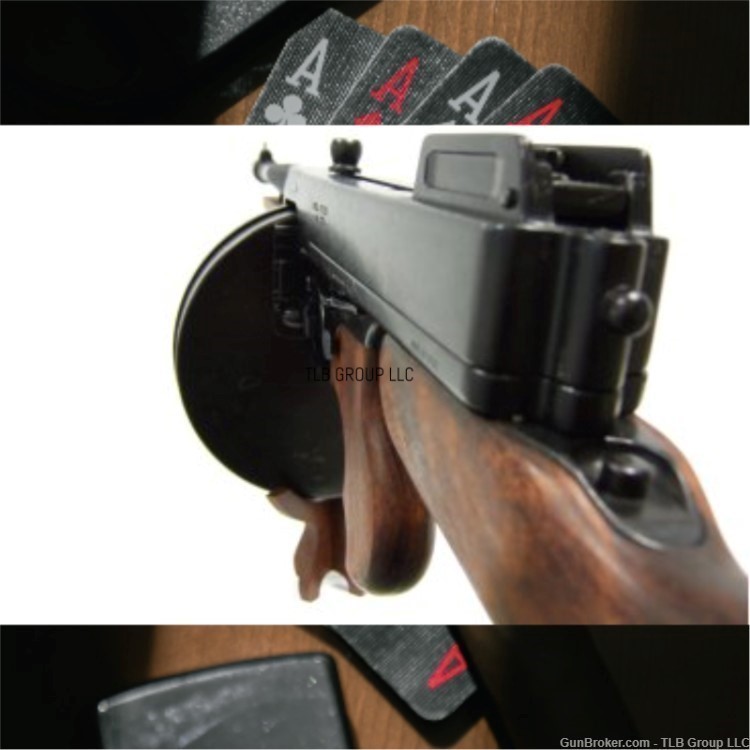Denix Replica Thompson M1928 Submachine Gun Non-Firing New-img-3