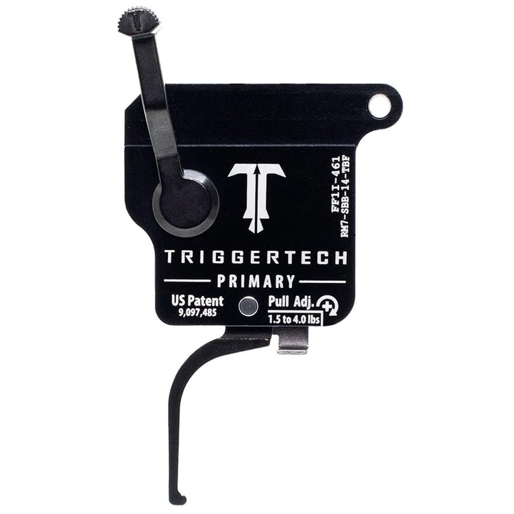 TriggerTech Rem Model 7 RH Single Stage Primary Flat 1.5-4.0 lbs Trigger-img-0