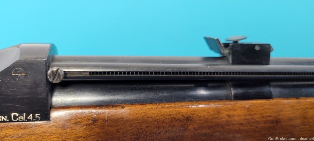 Rare Armigas Model Olimpic Air Rifle Gun CO2 Italy .177 + Provenance #492-img-18