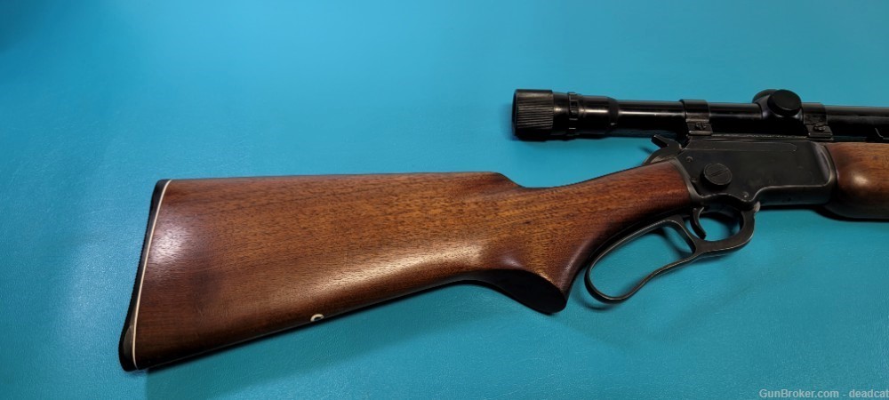 Fine Marlin 39A Lever Action Rifle .22 Cal. + Weaver V22-A Scope-img-5
