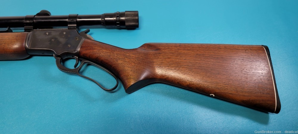 Fine Marlin 39A Lever Action Rifle .22 Cal. + Weaver V22-A Scope-img-2