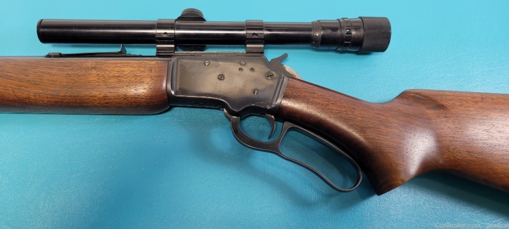 Fine Marlin 39A Lever Action Rifle .22 Cal. + Weaver V22-A Scope-img-3