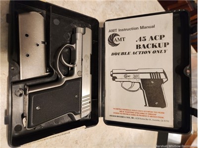 .45 ACP BACKUP Double Action Only