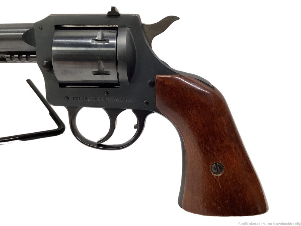 Harrington & Richardson Mod. 649 Double Action .22LR Revolver VERY GOOD!-img-3