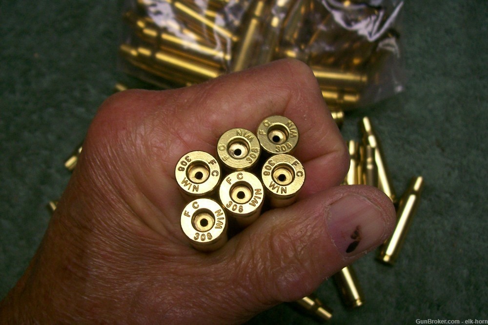 308 Win 1X Fired Federal Brass-img-2