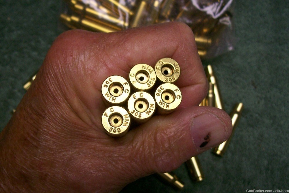 308 Win 1X Fired Federal Brass-img-3