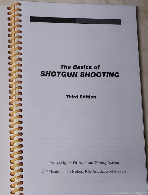 One New Copy of NRA "The Basics of Shotgun Shooting "-img-2