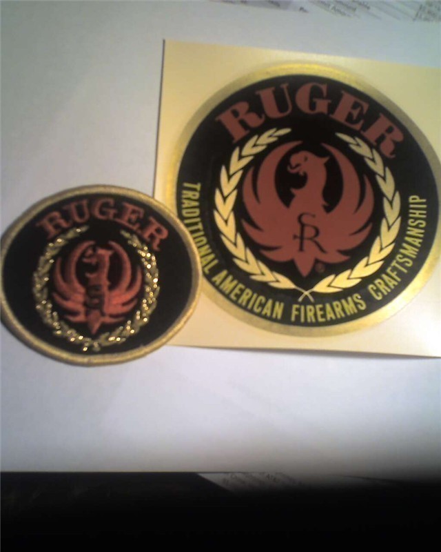 Ruger  logo  Patch  and   Decal-img-0