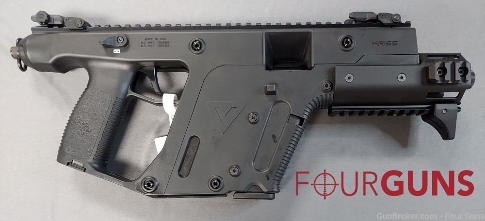 Kriss Vector SDP Enhanced G2 Semi Auto Pistol 6.5" 15Rd 10mm Black-img-0