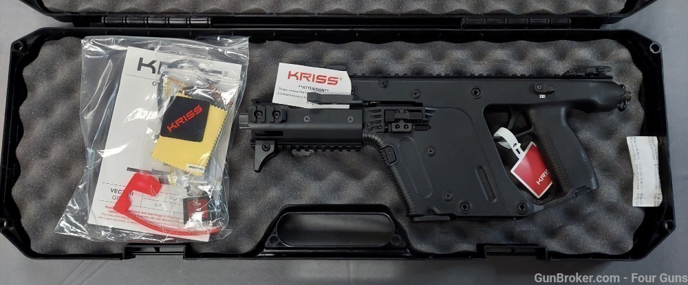 Kriss Vector SDP Enhanced G2 Semi Auto Pistol 6.5" 15Rd 10mm Black-img-2