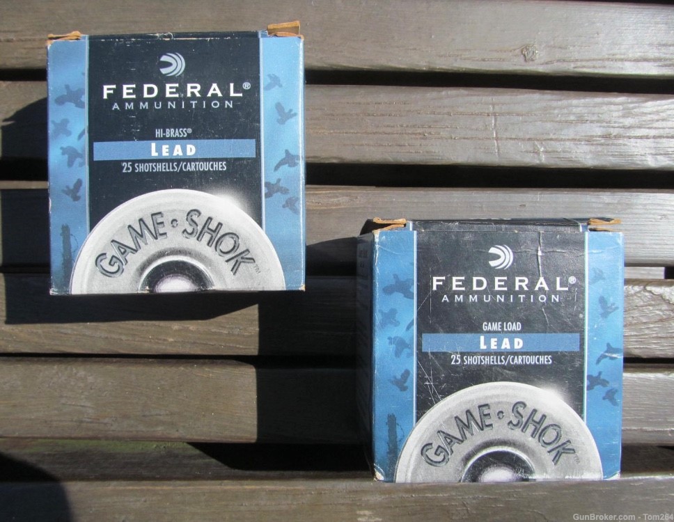 Federal 16 Gauge 2-3/4 Game Shok Lead Shotgun Shells-img-1