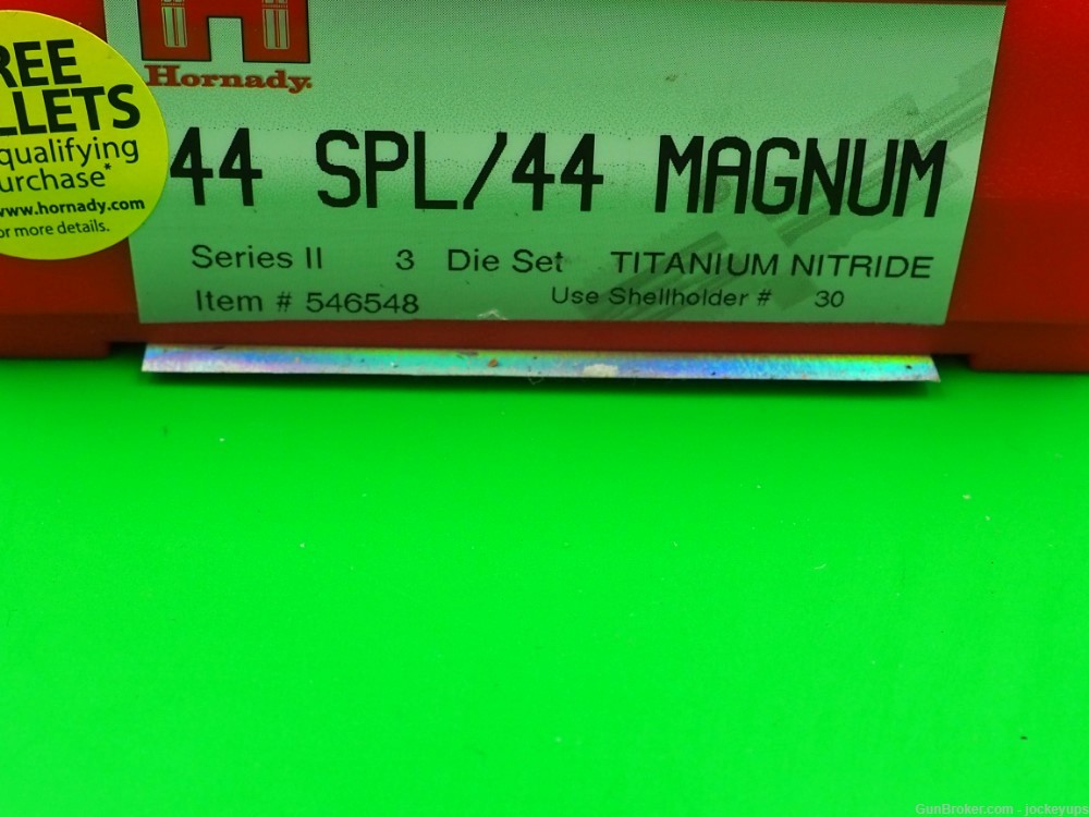 44 Rem Mag Remington magnum special hornady die set and Lee crimp die -img-3