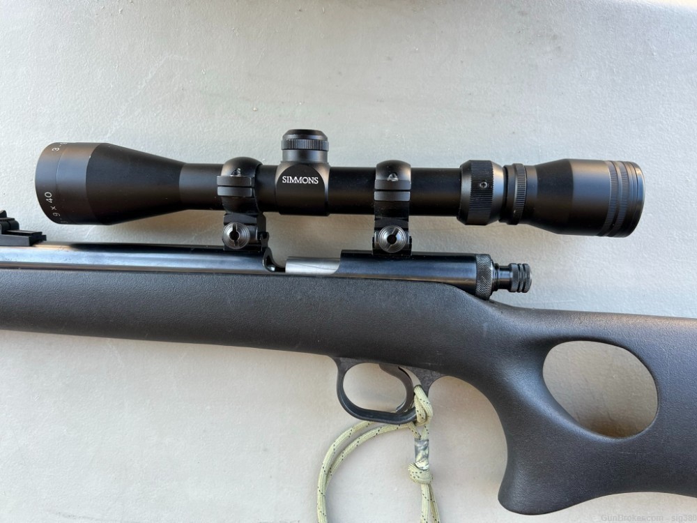 KNIGHT AMERICAN .50 Cal MUZZlELOADER RIFLE, w/ SIMMONS 3-9x40 SCOPE-img-6