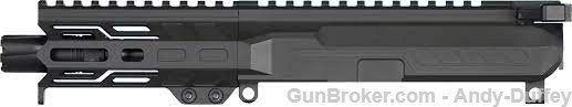 NEW CMMG 22LR SBR Pistol Upper 4.5" AR-15 Upper 22 LR 22B5BD4-AB ONE MAG!-img-1