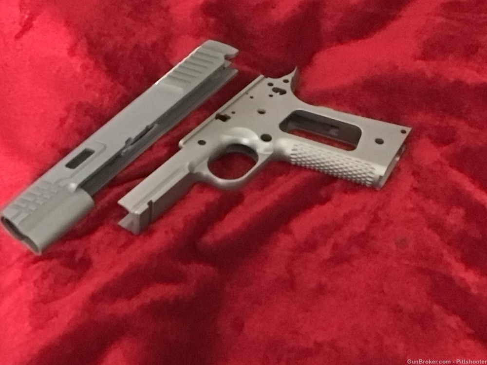 JEM custom 1911 Stainless Government tactical frame only…. NEW-img-1